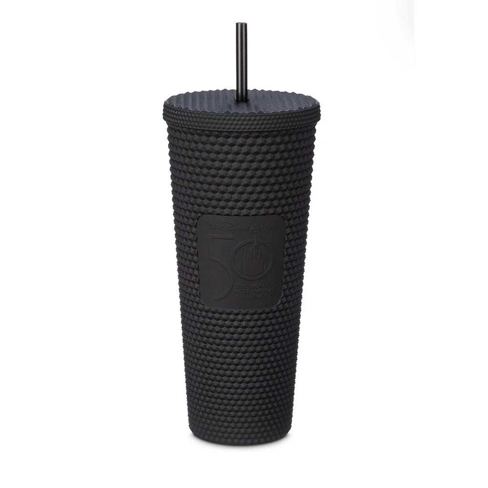 Walt Disney World 50th Anniversary Geometric‎ Starbucks Tumbler w/Straw – Black